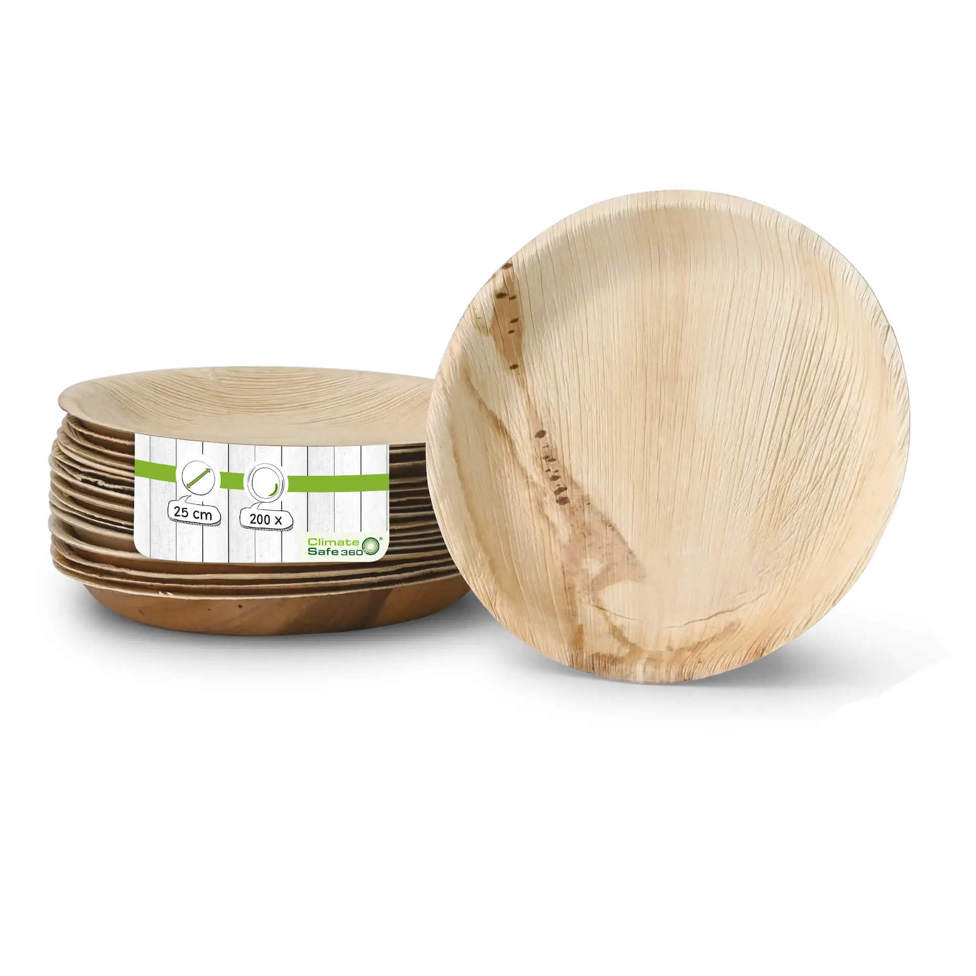 Palmblad bord "Palmware®" Ø 25 cm, rond