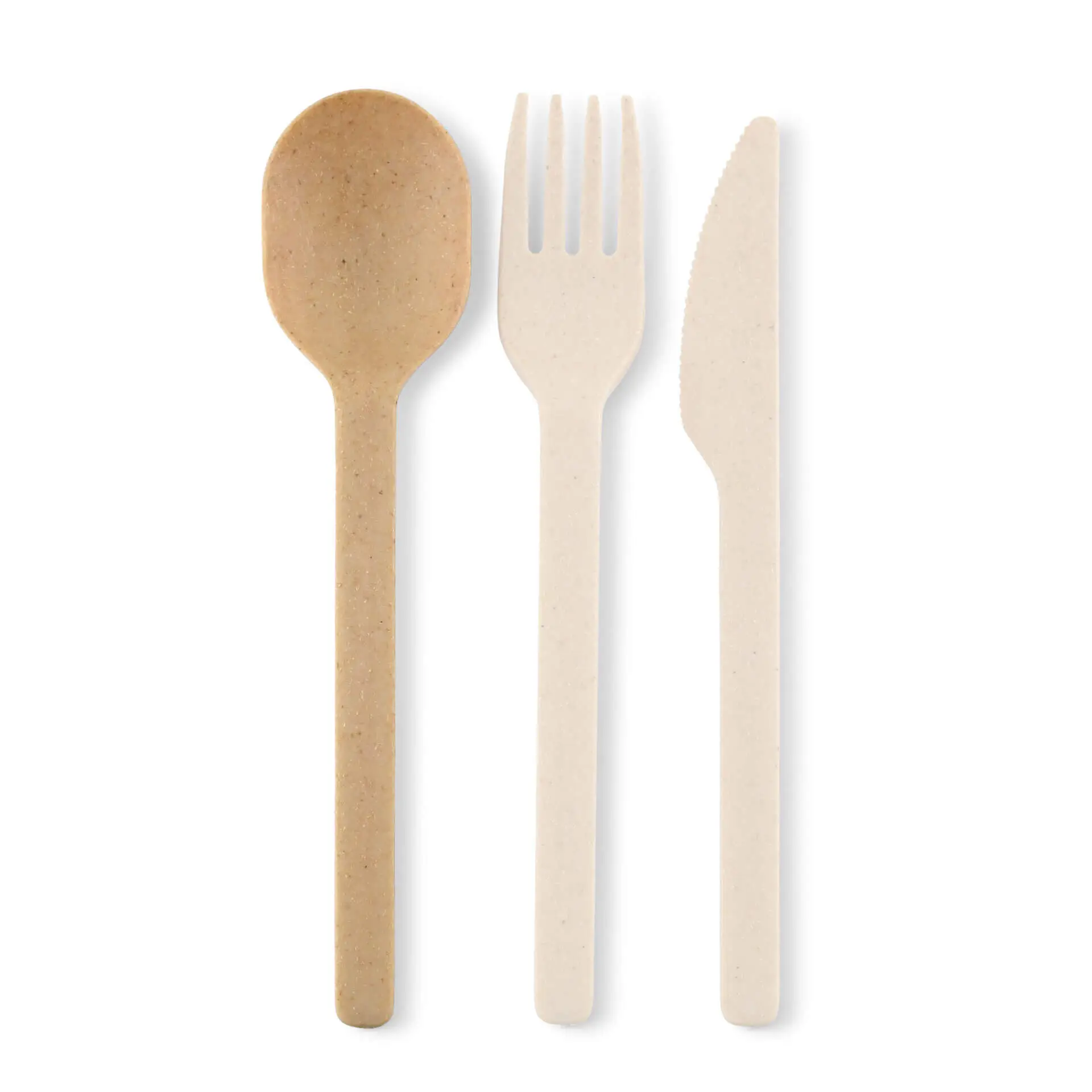 Herbruikbare lepels "merways Cutlery" 18 cm, naturel