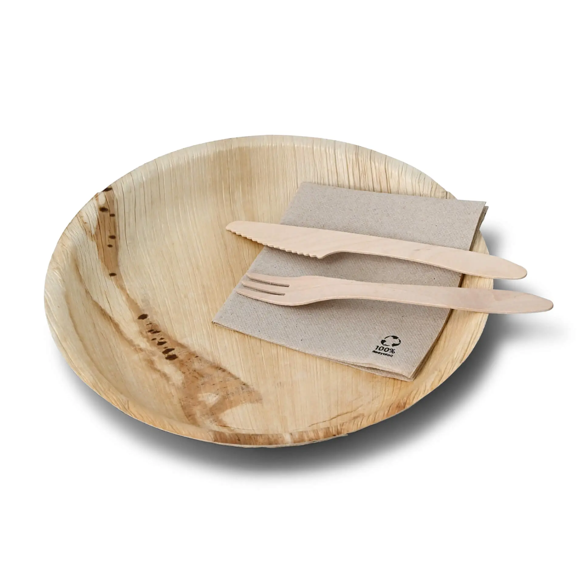 Palmblad bord "Palmware®" Ø 25 cm, rond