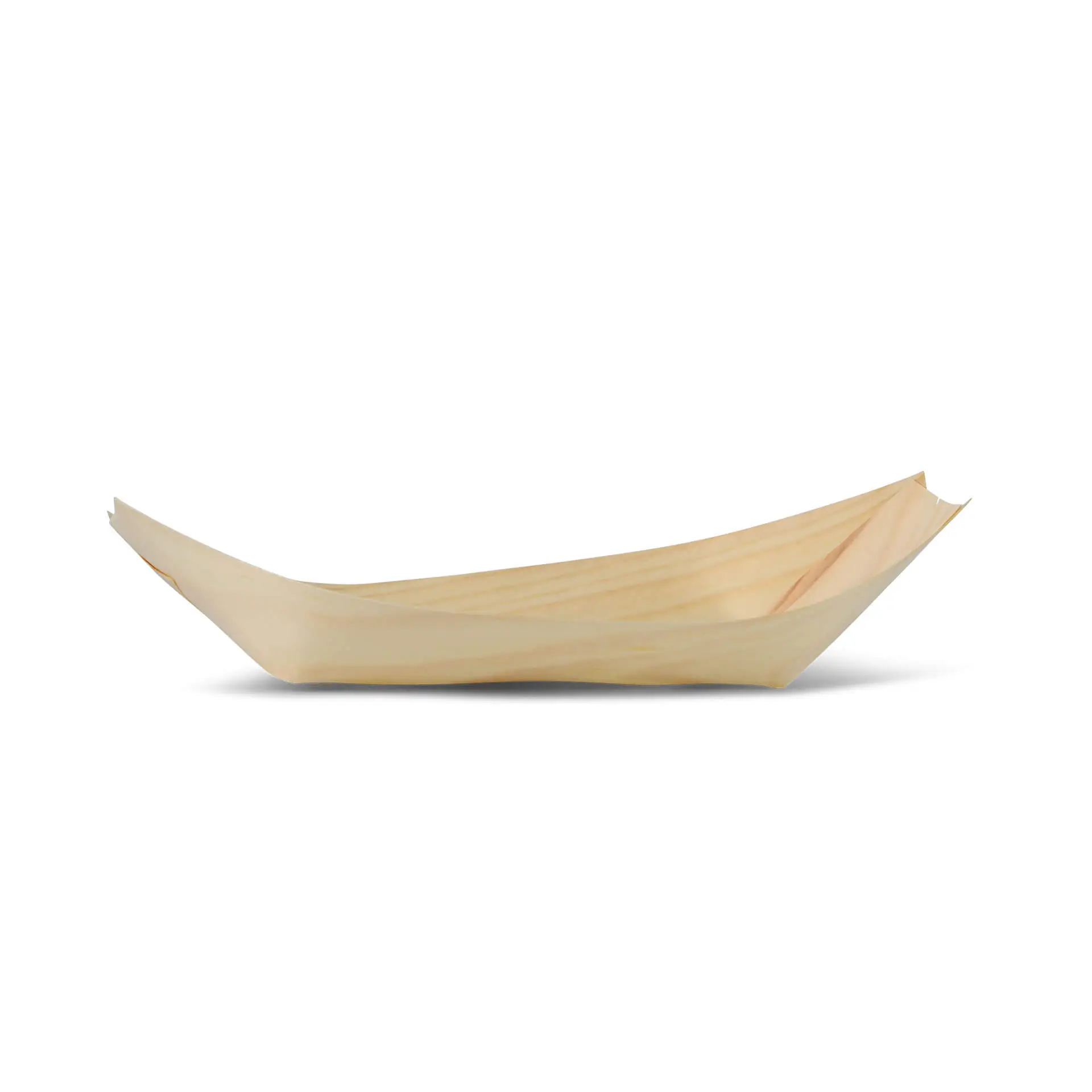 Houten scheepjes voor fingerfood, 24,5 cm