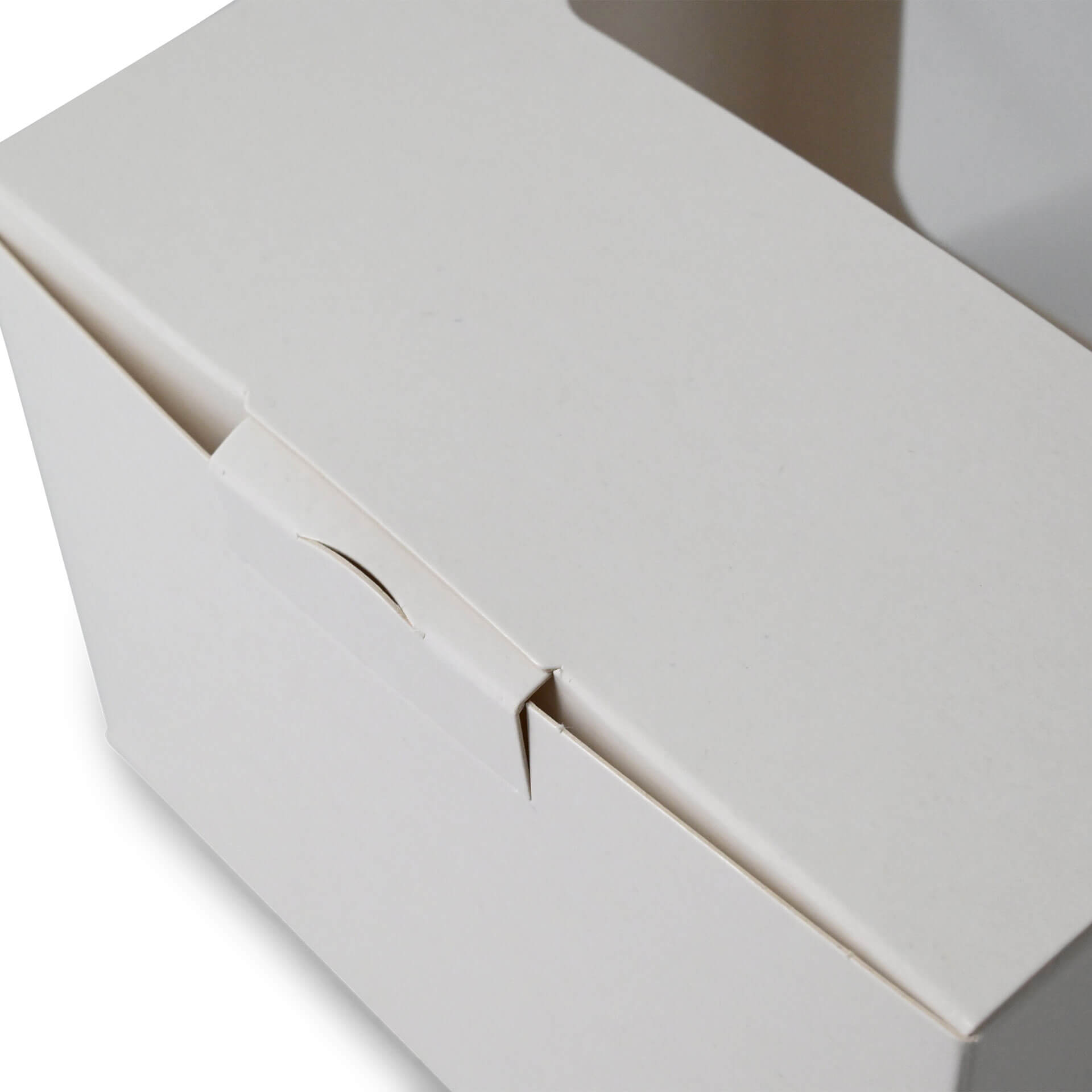 Patisserie Boxen 13 x 11 x 8 cm, Zellulose-Fenster, weiß