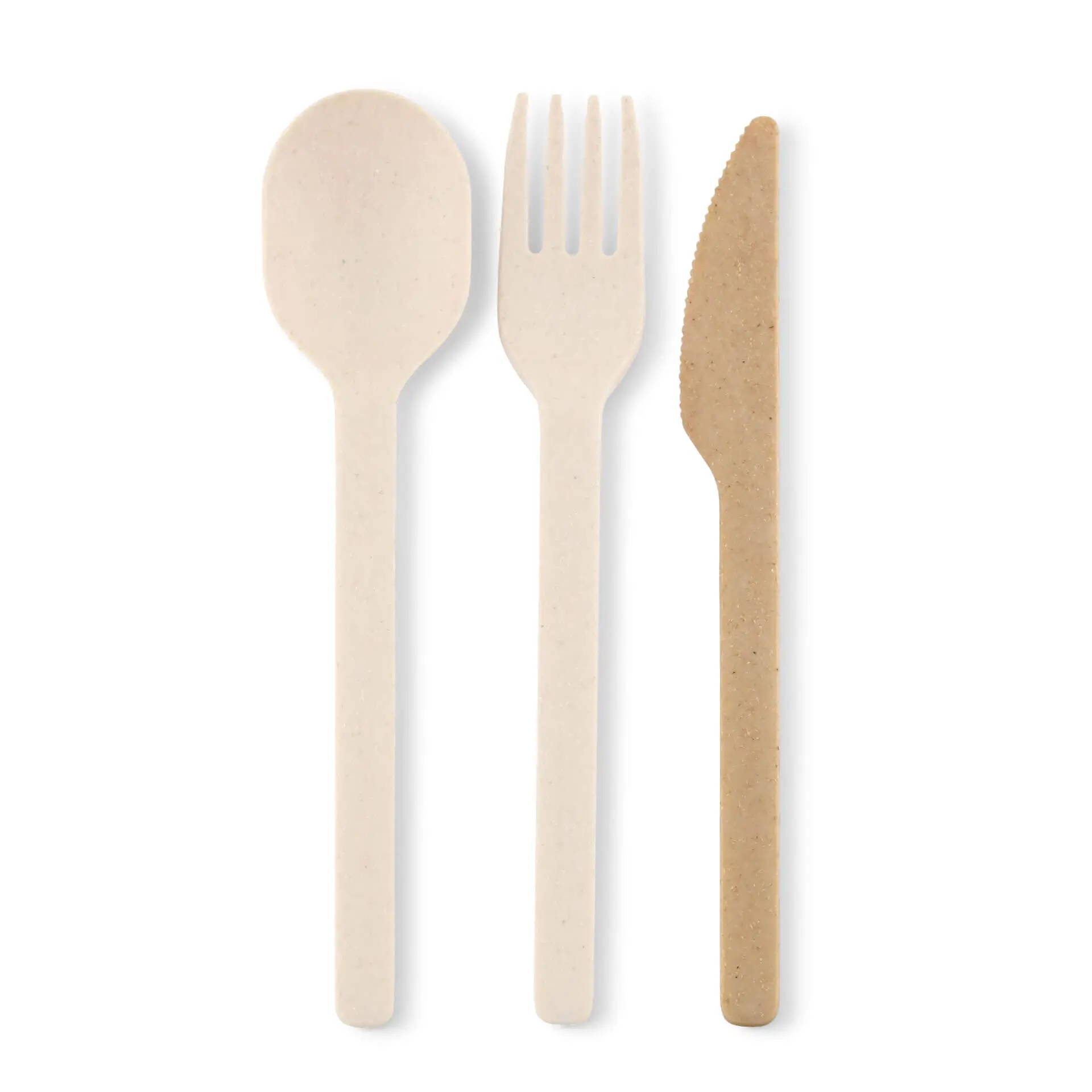 Herbruikbare messen "merways Cutlery" 18 cm, naturel