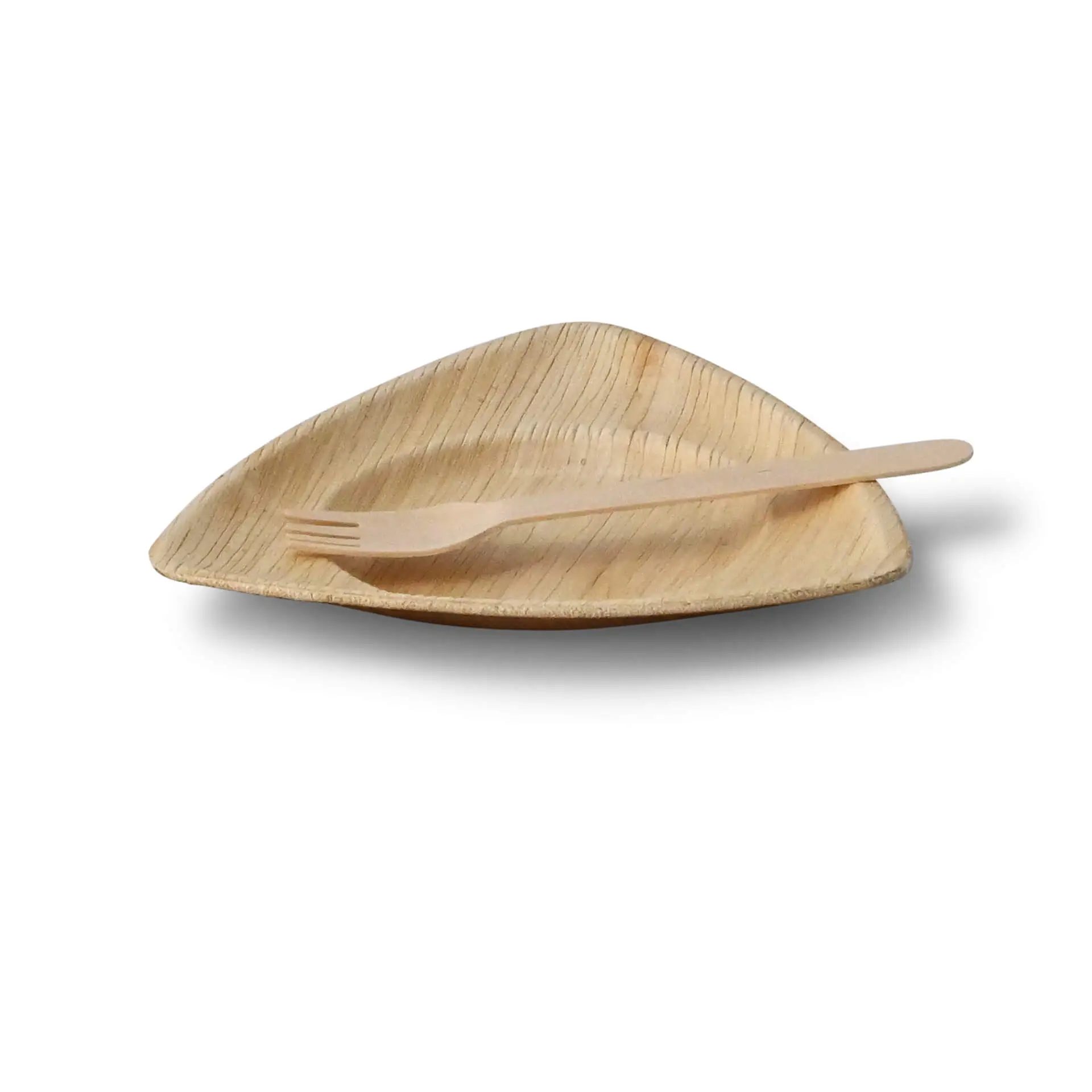 Palmblad bord "Palmware®" 15 cm, driehoekig