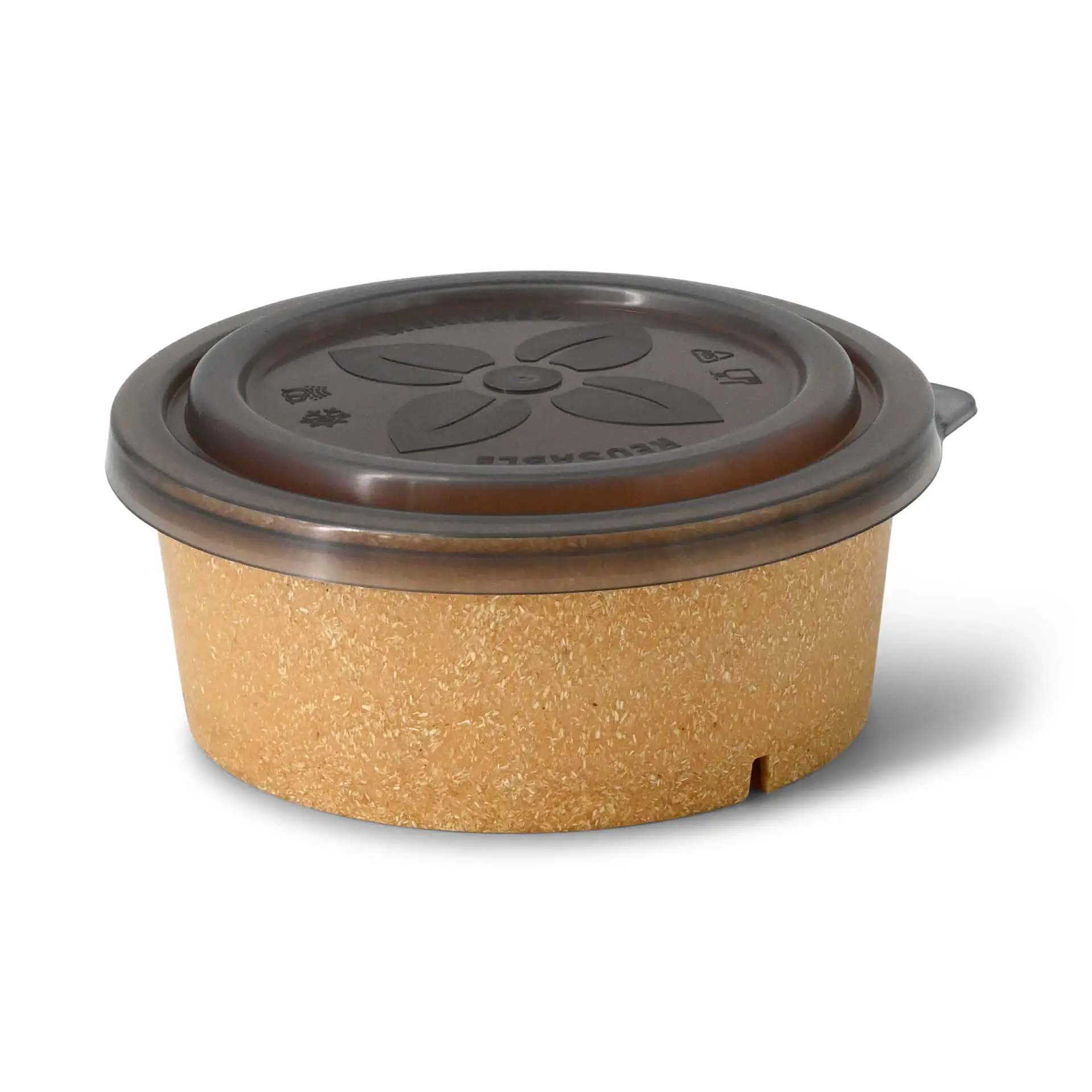 Herbruikbare schaaltjes "merways Bowl" 650 ml, Ø 150 mm, caramel / bruin