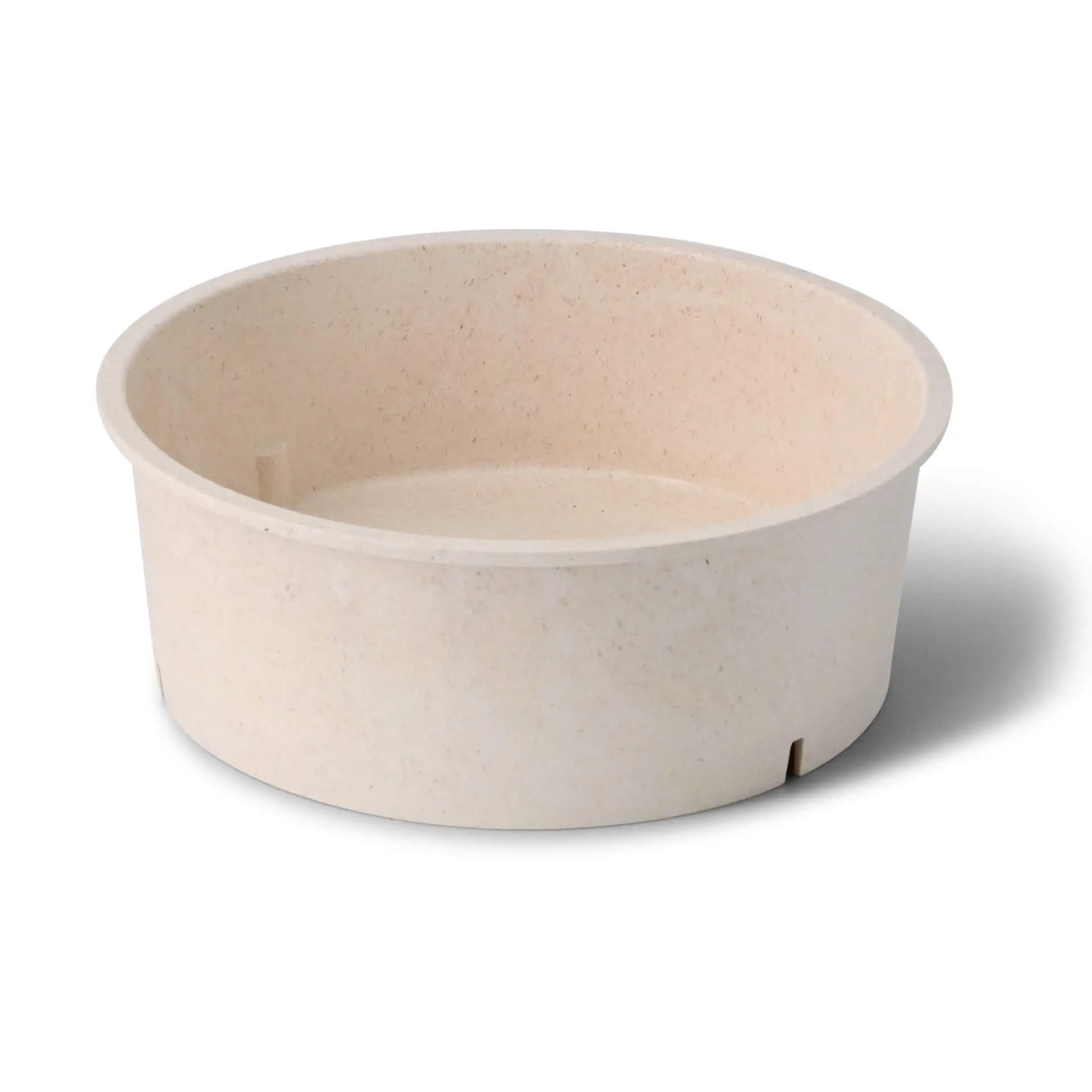 Herbruikbare schaaltjes "merways Bowl" 1.000 ml, Ø 185 mm, cashew / creme-wit