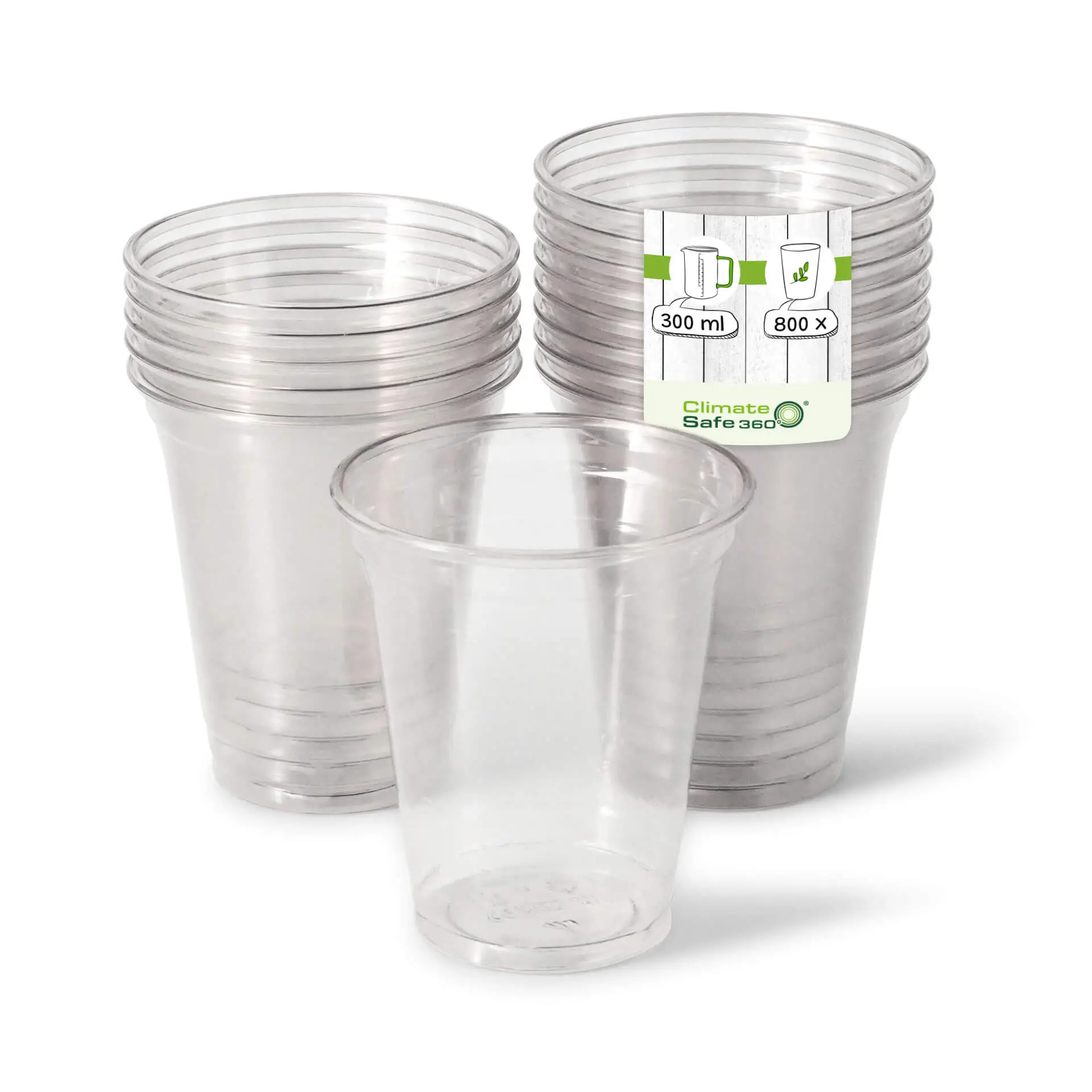 rPET transparante beker 300 ml / 12 oz, Ø 95 mm