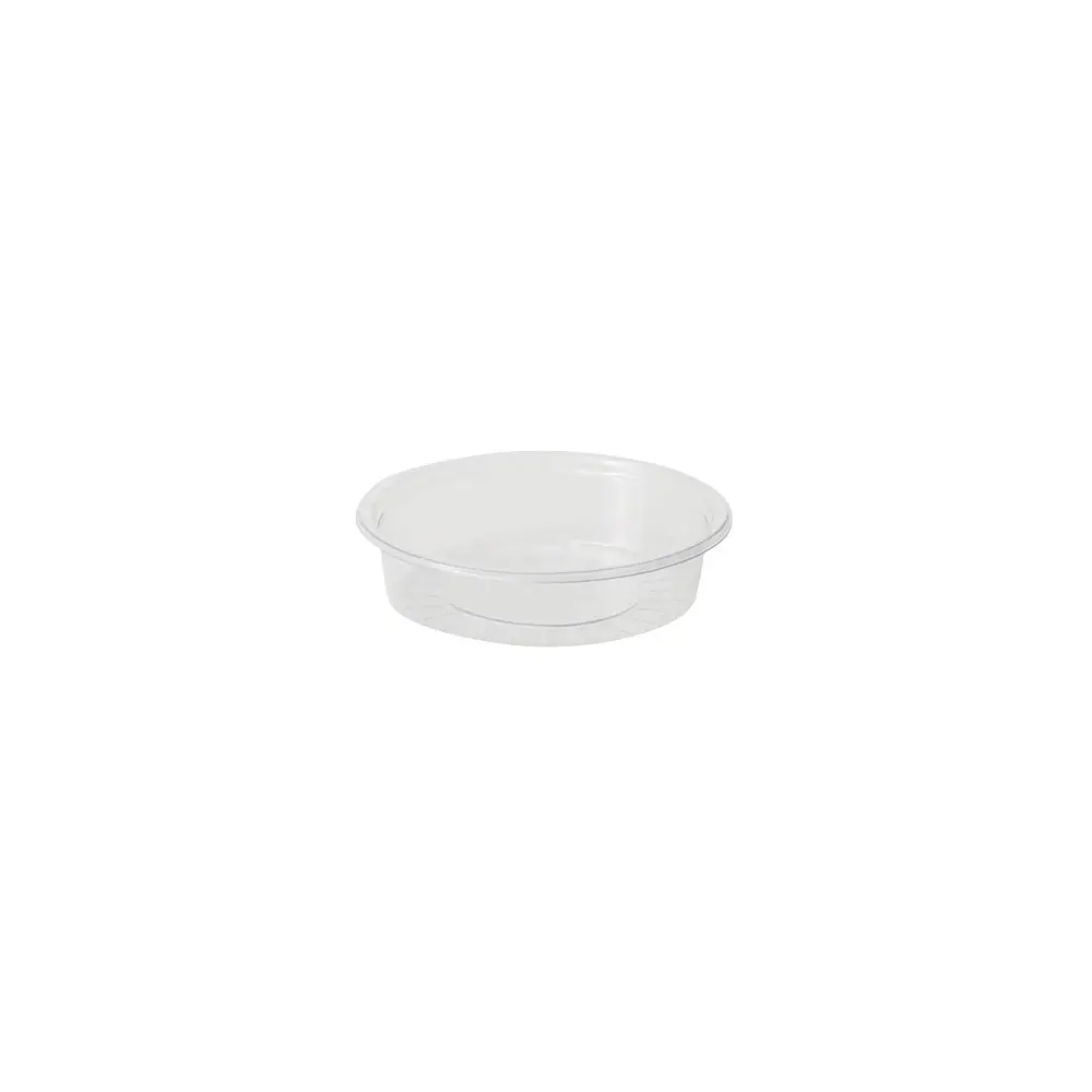 rPET Portiebekers 50 ml / 1,8 oz, Ø 75 mm, transparant