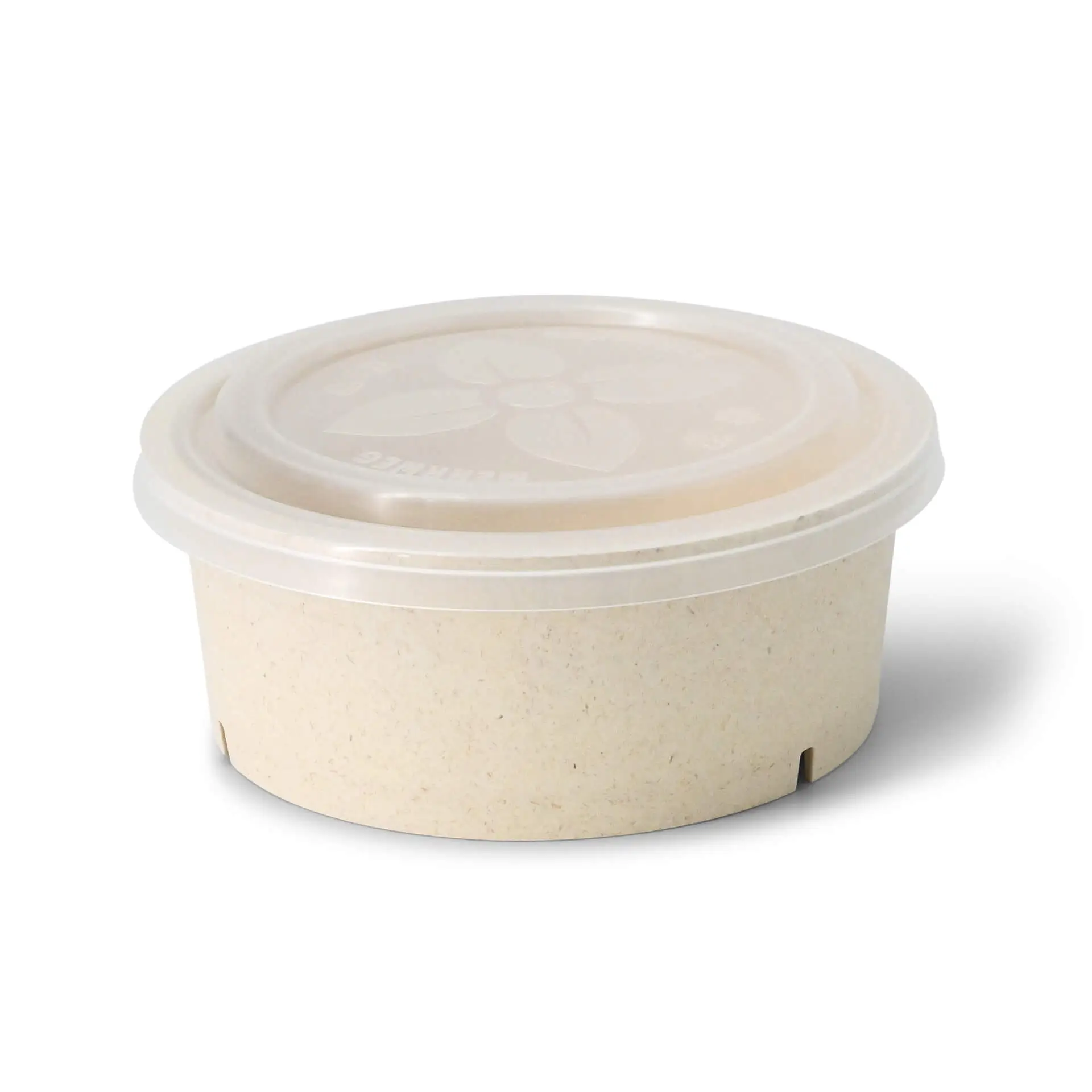 Herbruikbare schaaltjes "merways Bowl" 650 ml, Ø 150 mm, cashew / creme-wit