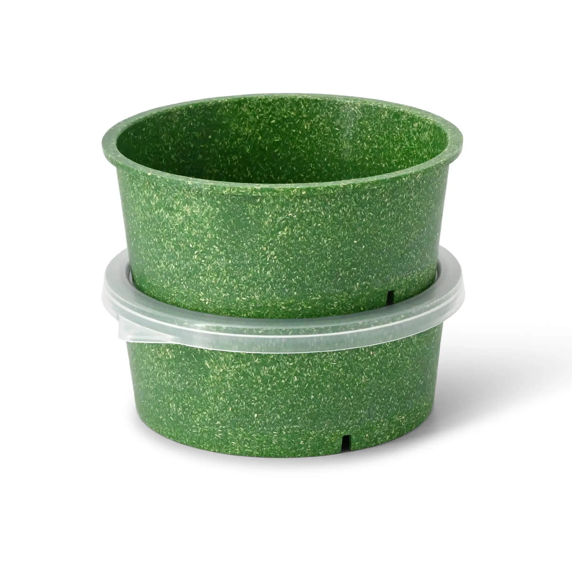 Herbruikbare schaaltjes "merways Bowl" 650 ml, Ø 150 mm, spinazie / donkergroen