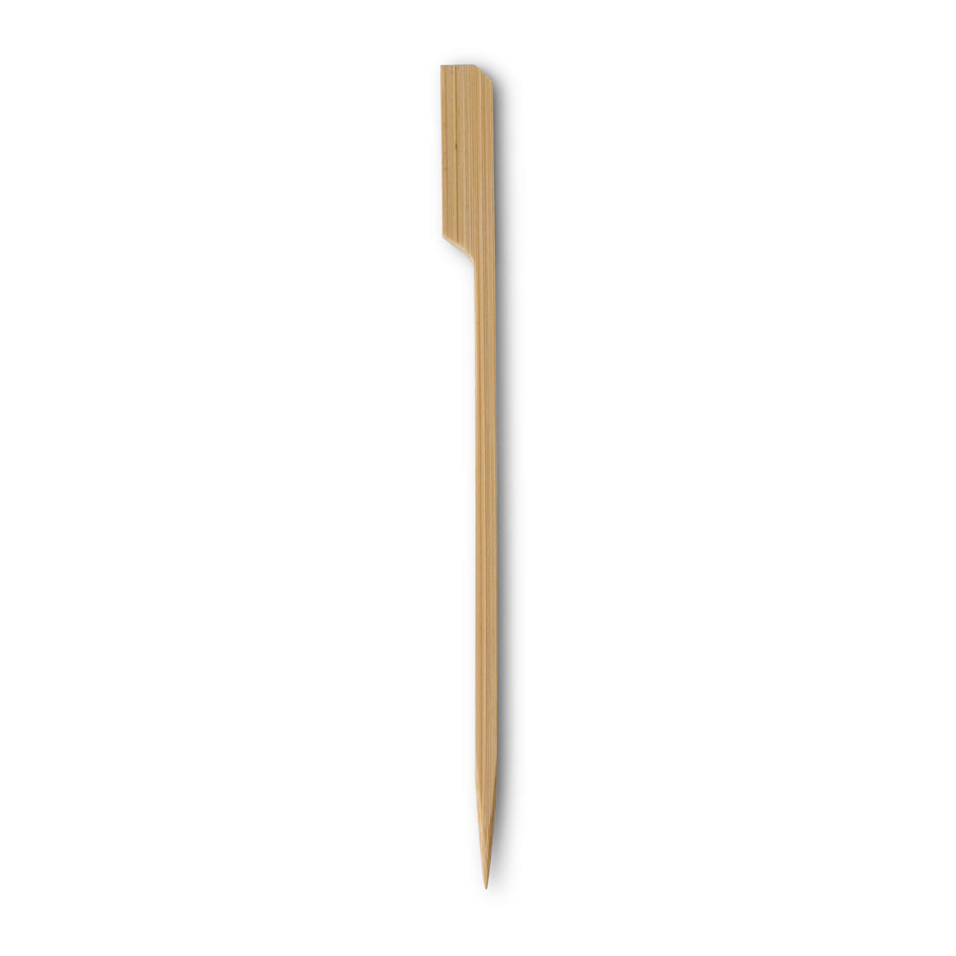 Flaggenspieße aus Bambus, 15 cm, unbehandelt