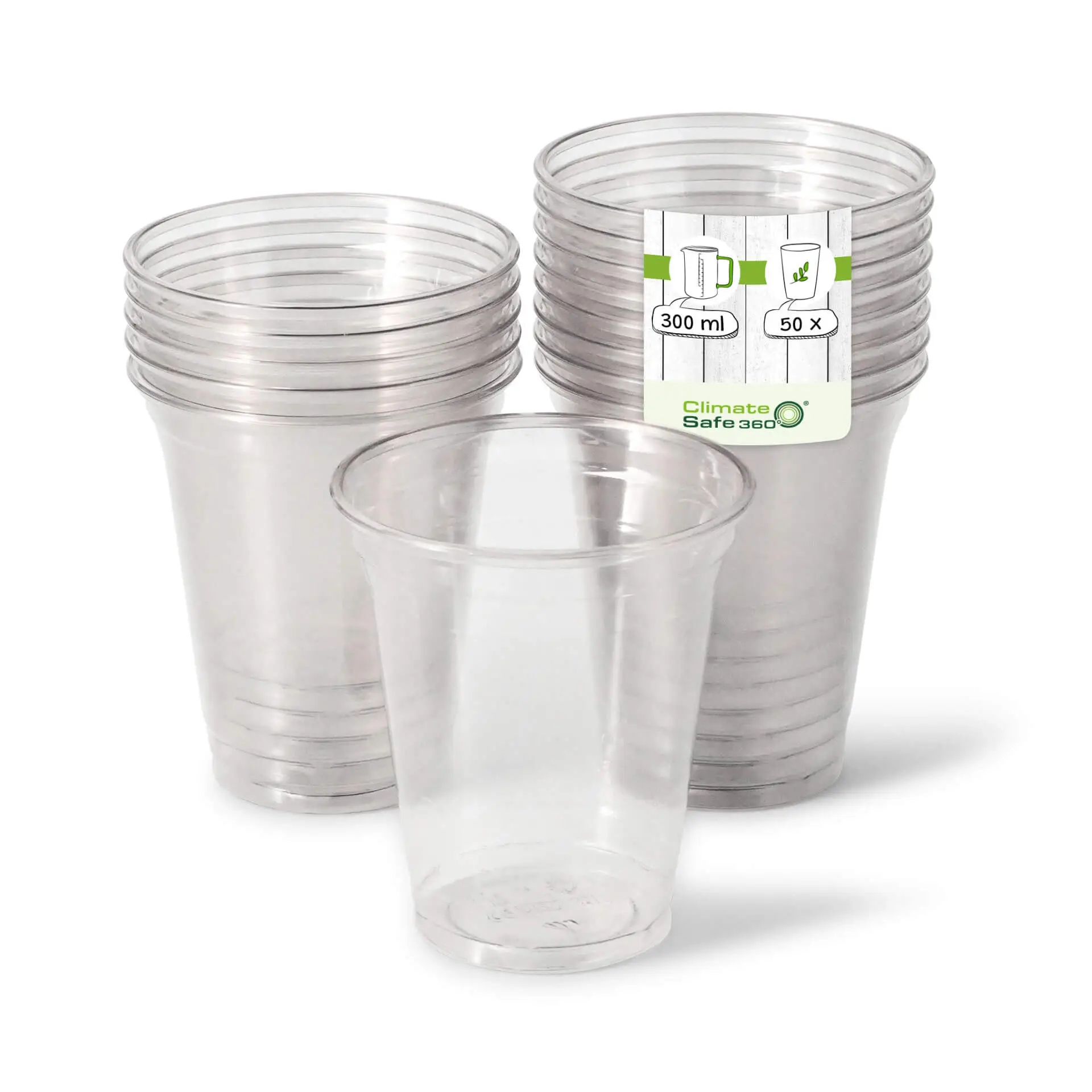 rPET transparante beker 300 ml / 12 oz, Ø 95 mm