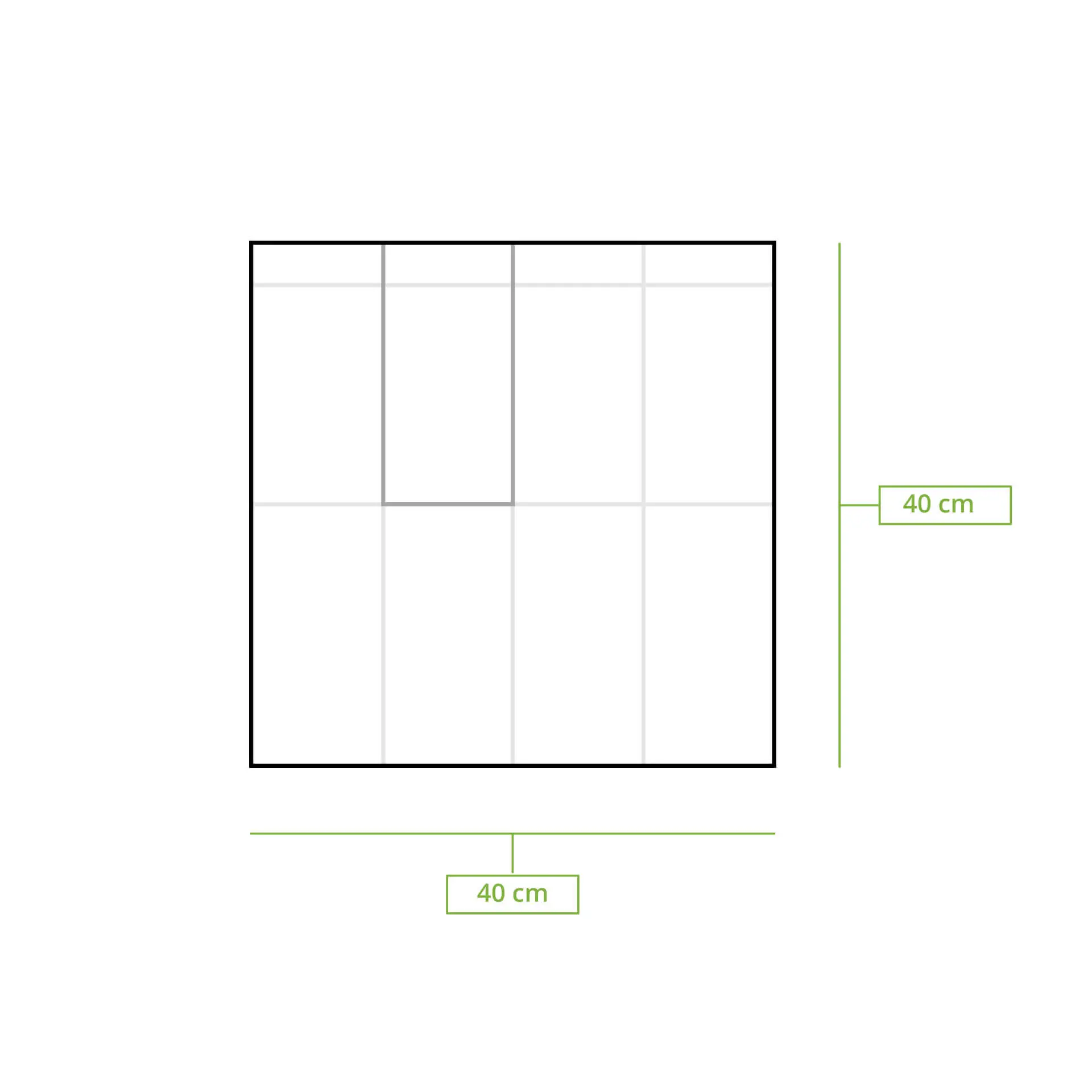 Bestek-servetten van gerecycled papier 10 x 19,5 cm, 2-laags, ongebleekt