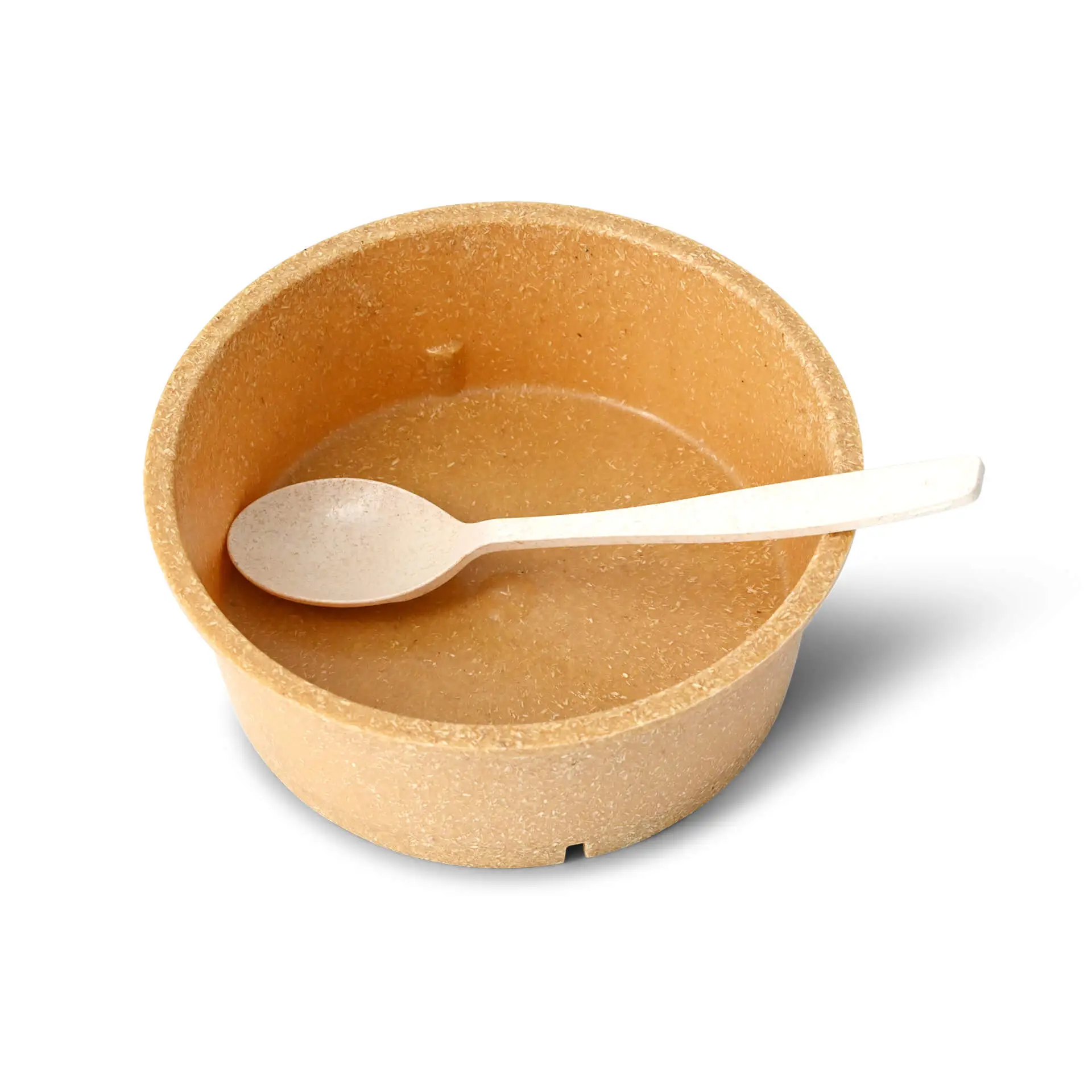 Herbruikbare schaaltjes "merways Bowl" 650 ml, Ø 150 mm, caramel / bruin