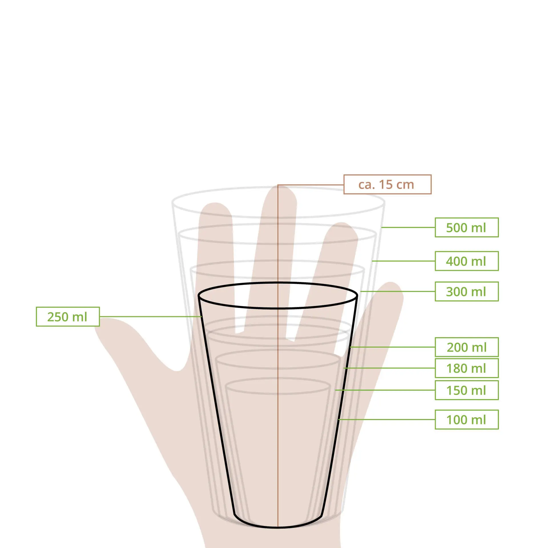 Kartonnen beker 250 ml / 10 oz, Ø 90 mm, ongebleekt