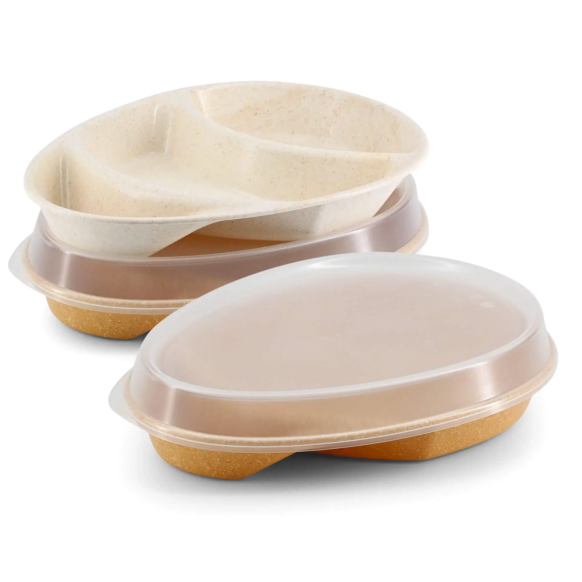 Herbruikbaar "merways Plate" deksel 27,5 x 20 x 3 cm, PP, transparant