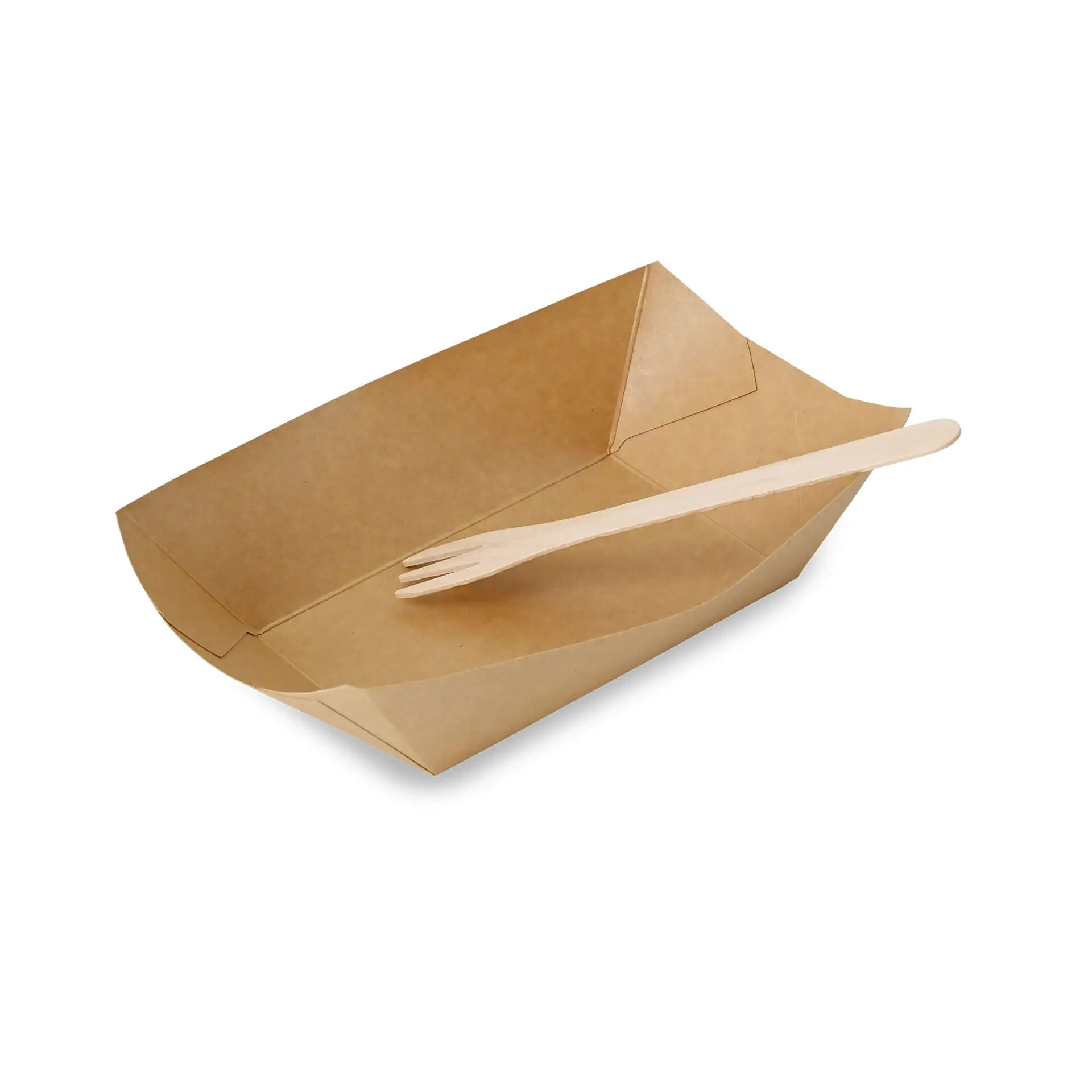 Kartonnen scheepjes voor fingerfood, 800ml, 21,5 x 16 x 5 cm