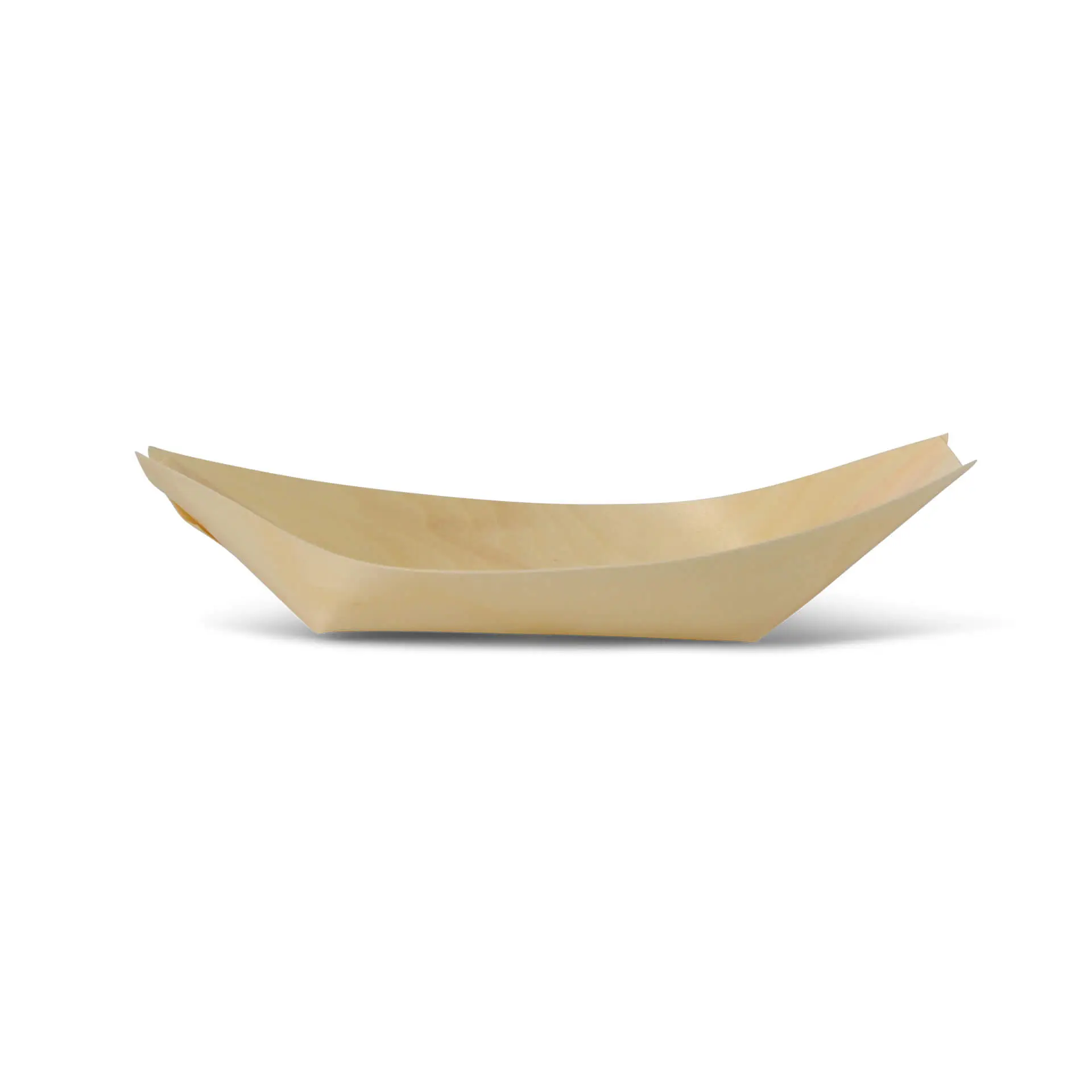 Houten scheepjes voor fingerfood, 17 cm