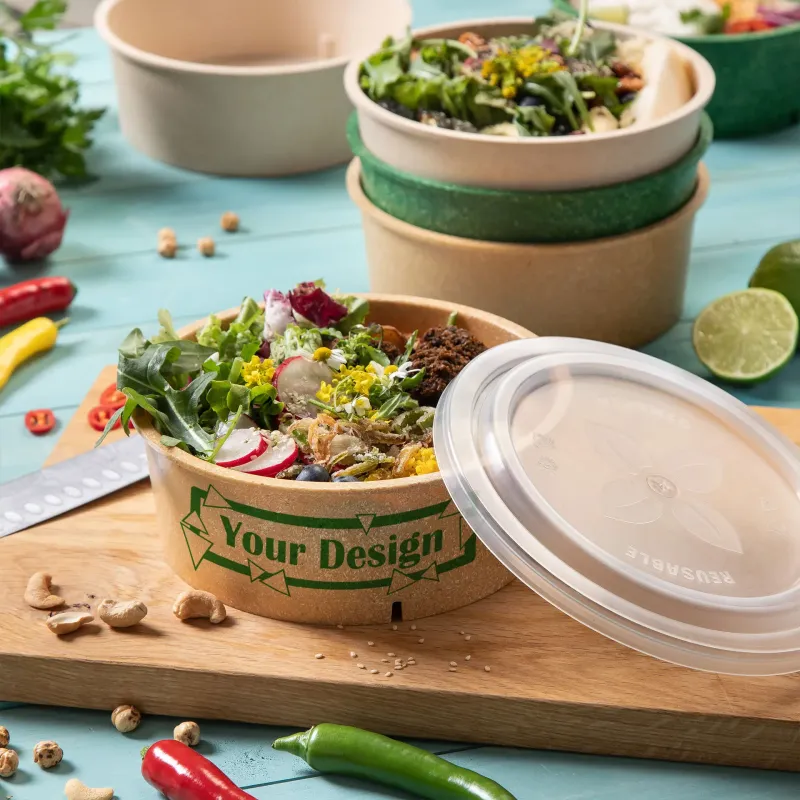 Reusable bowls bedrukken