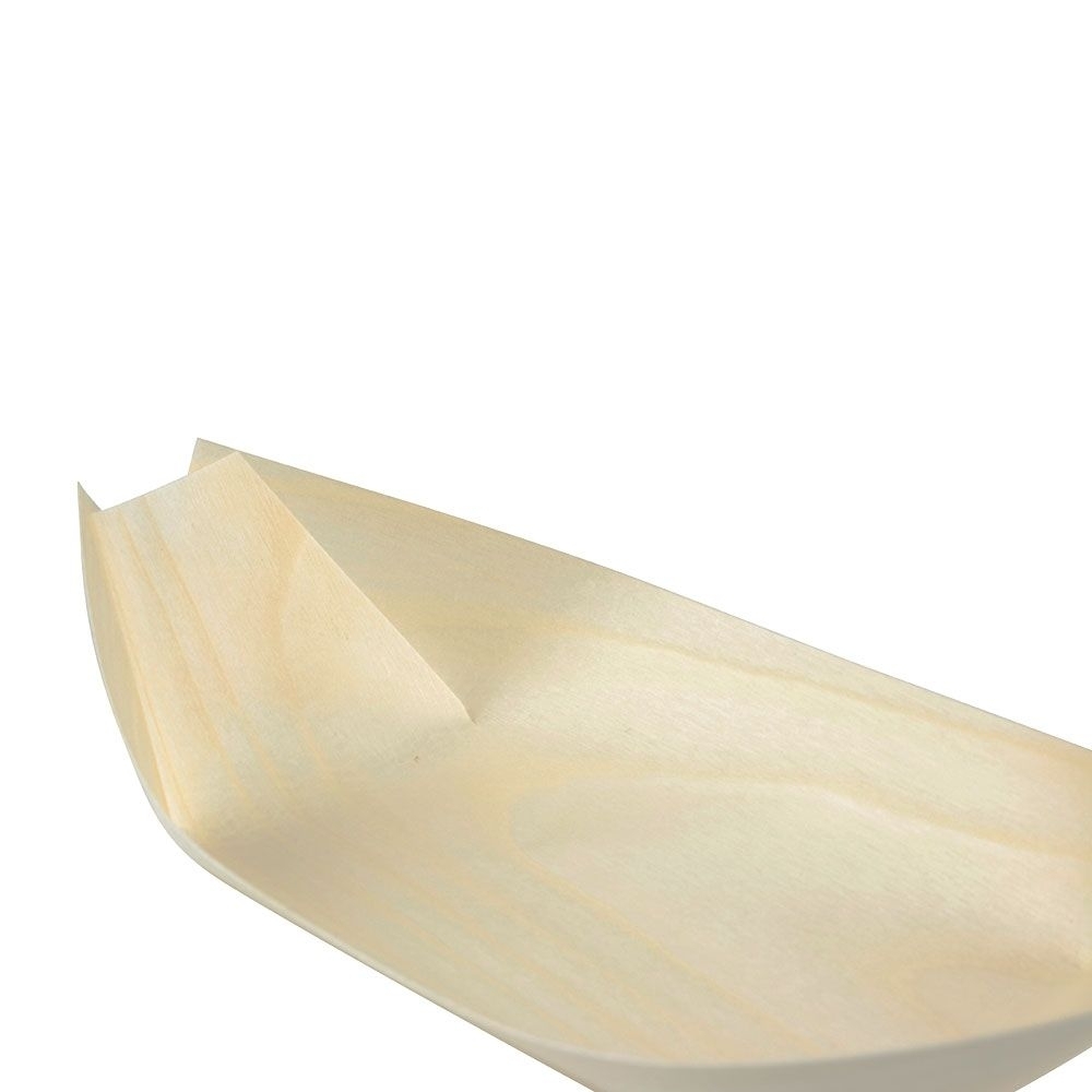 Houten scheepjes voor fingerfood, 170 mm