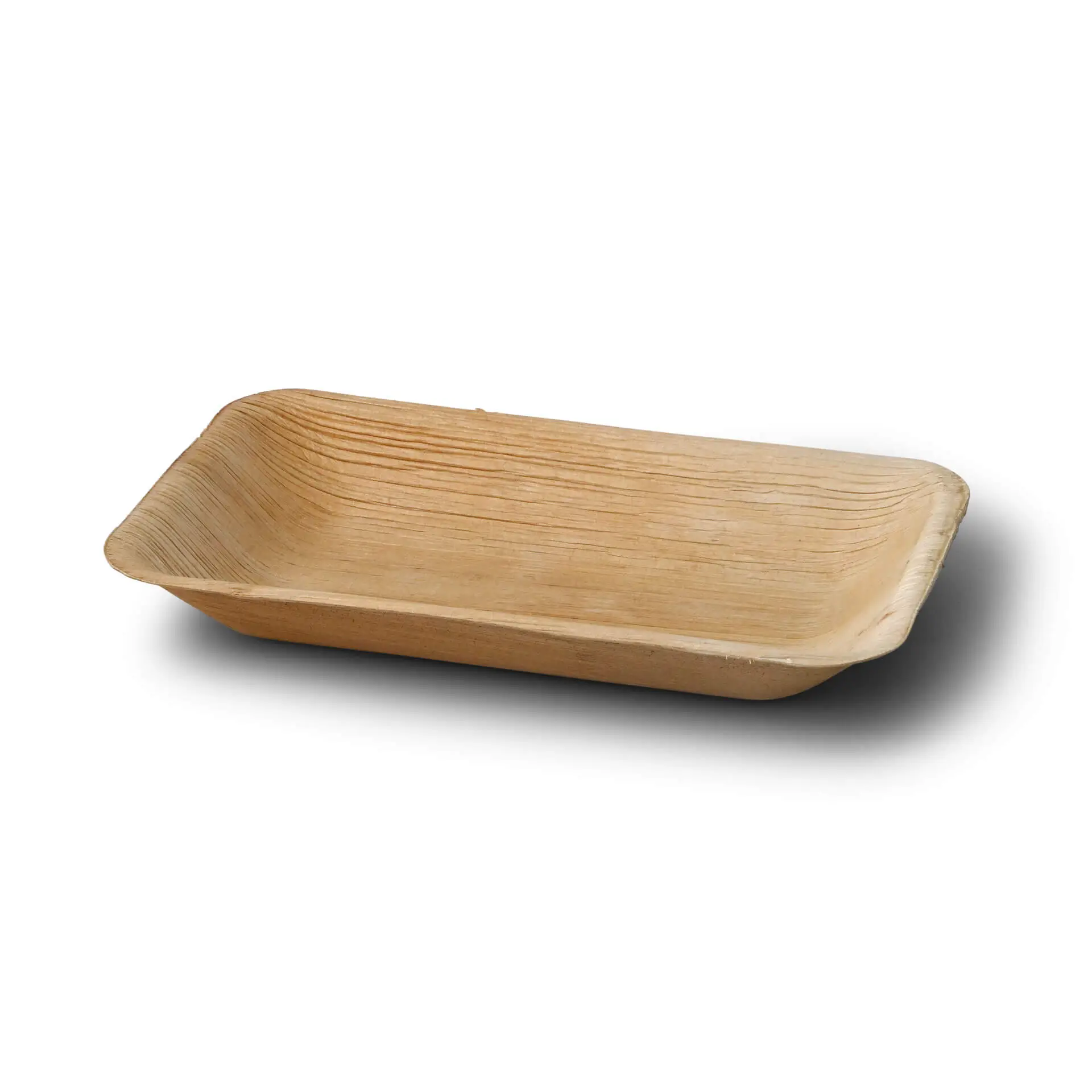 Palmblad bord "Palmware®" 25 x 15 cm, diep, rechthoekig