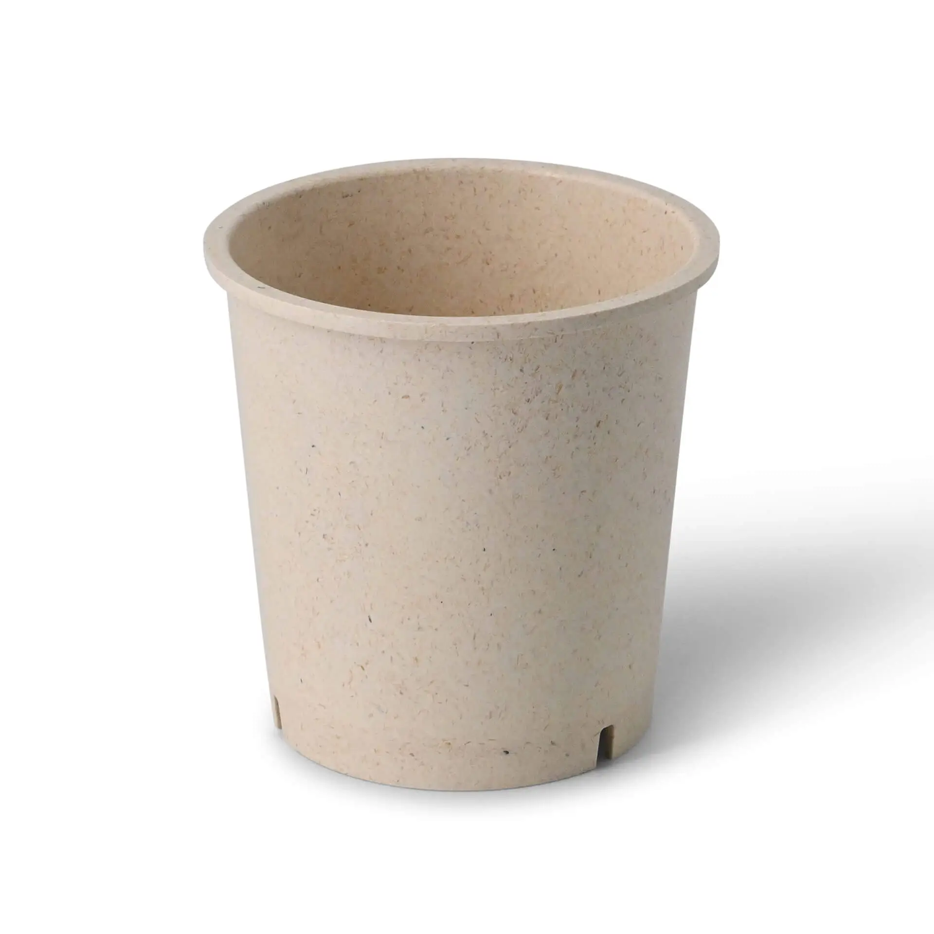 Herbruikbare beker "merways Cup" 400 ml, Ø 95 mm, cashew / creme-wit