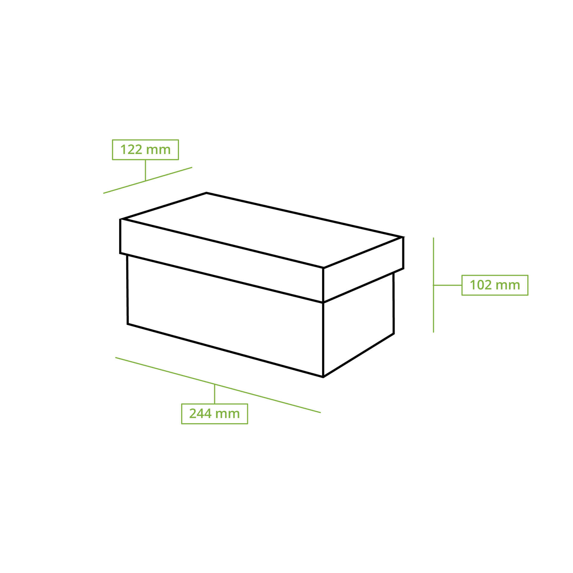 Burgerboxen doppelt 24,4 x 12,2 x 10,2 cm, Kraftkarton, braun, faltbar